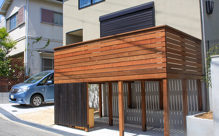 芦屋市 外構工事 フィーリングガーデンの施工実績11