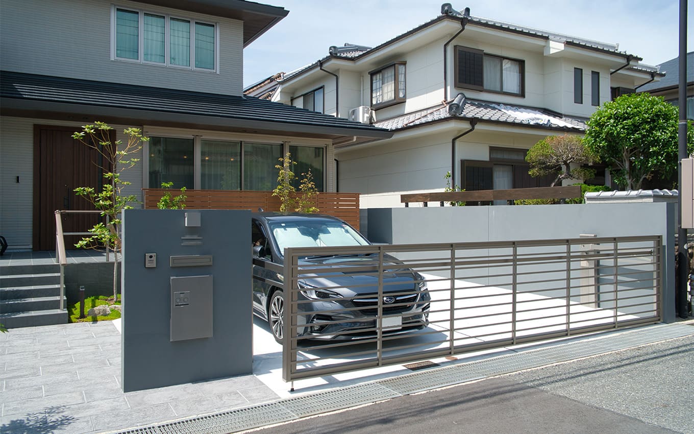 池田市 外構工事 フィーリングガーデンの施工実績5