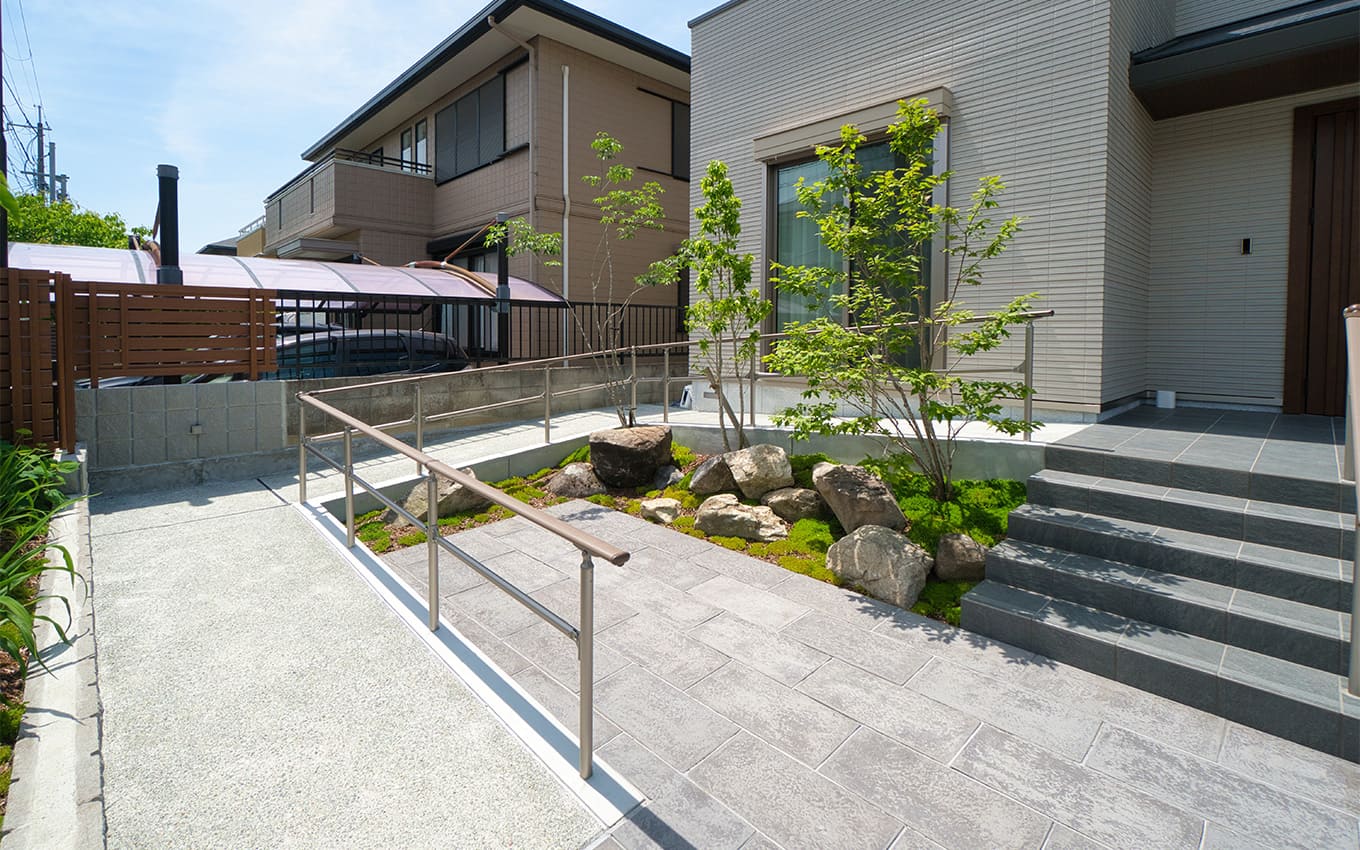 池田市 外構工事 フィーリングガーデンの施工実績6