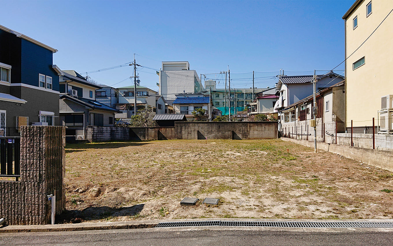 外構工事 大型物件 施工前写真