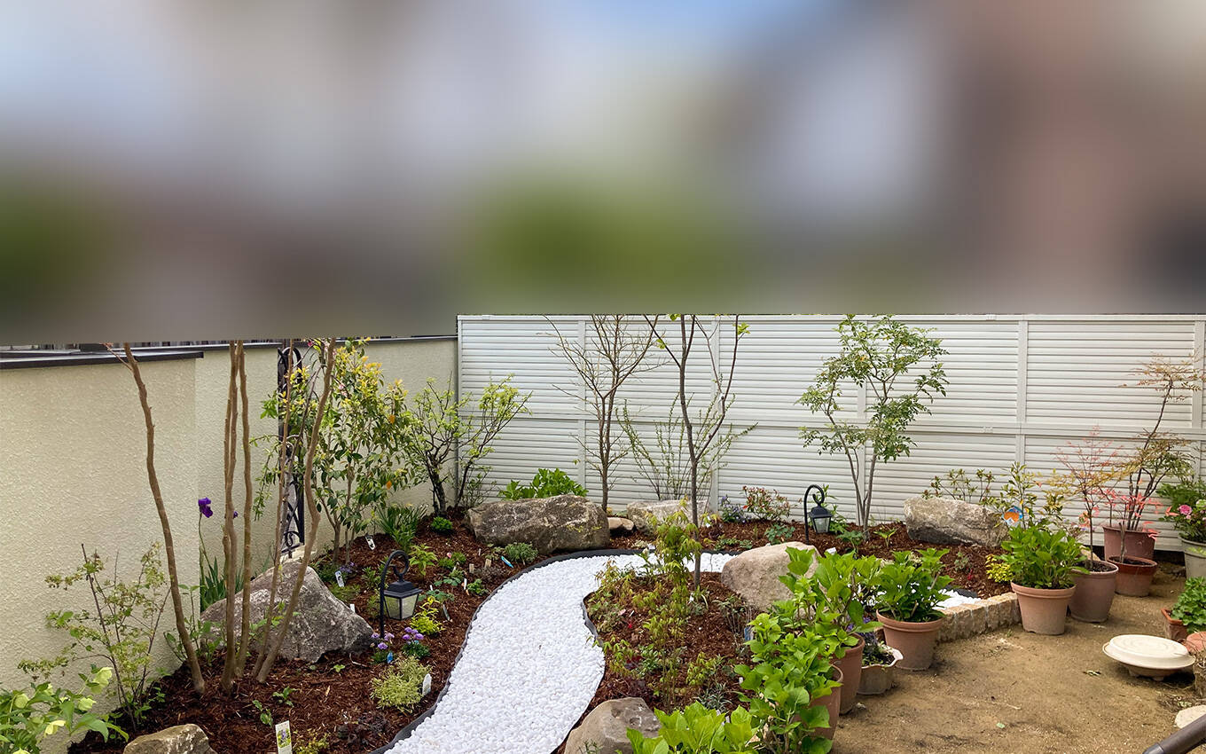 外構工事 ガーデニング・植栽 施工後写真