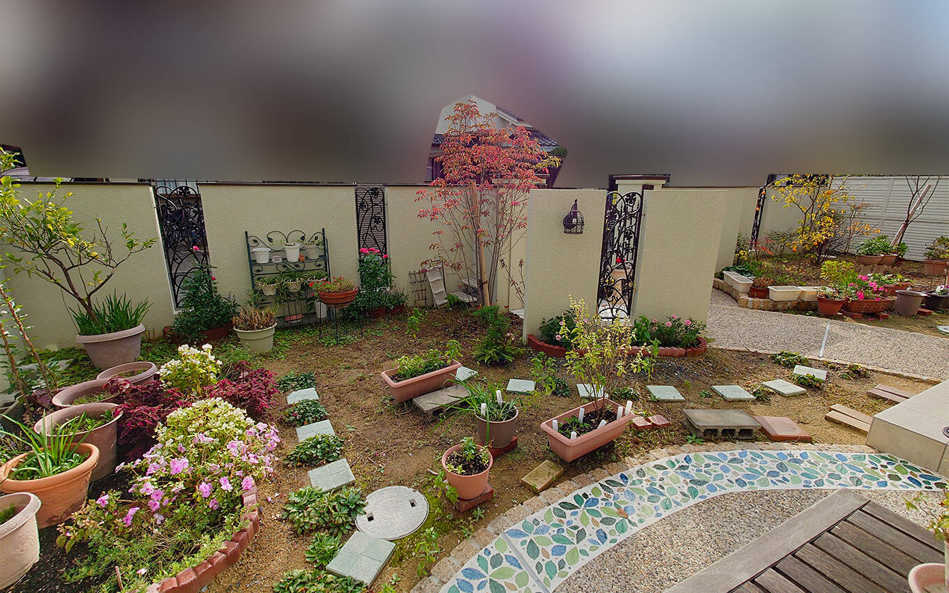 外構工事 ガーデニング・植栽 施工前写真