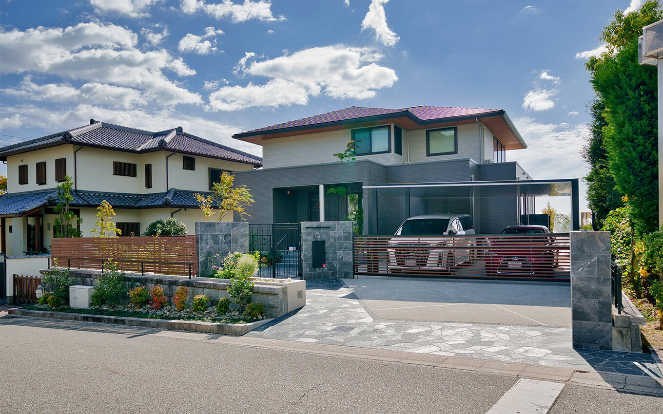 外構工事 大型物件 施工後写真