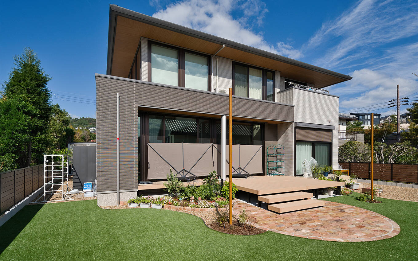 外構工事 大型物件 施工後写真