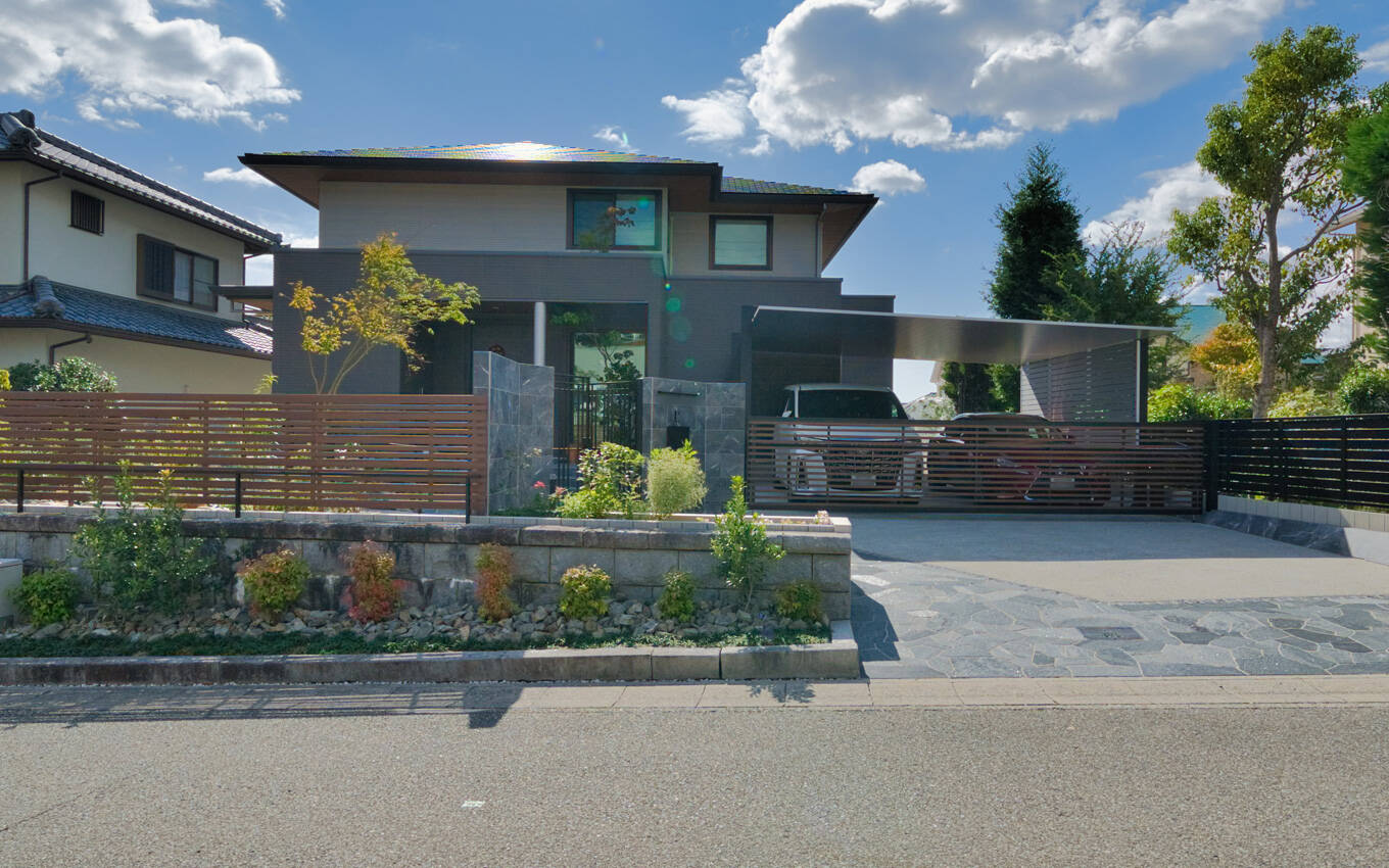 外構工事 大型物件 施工後写真