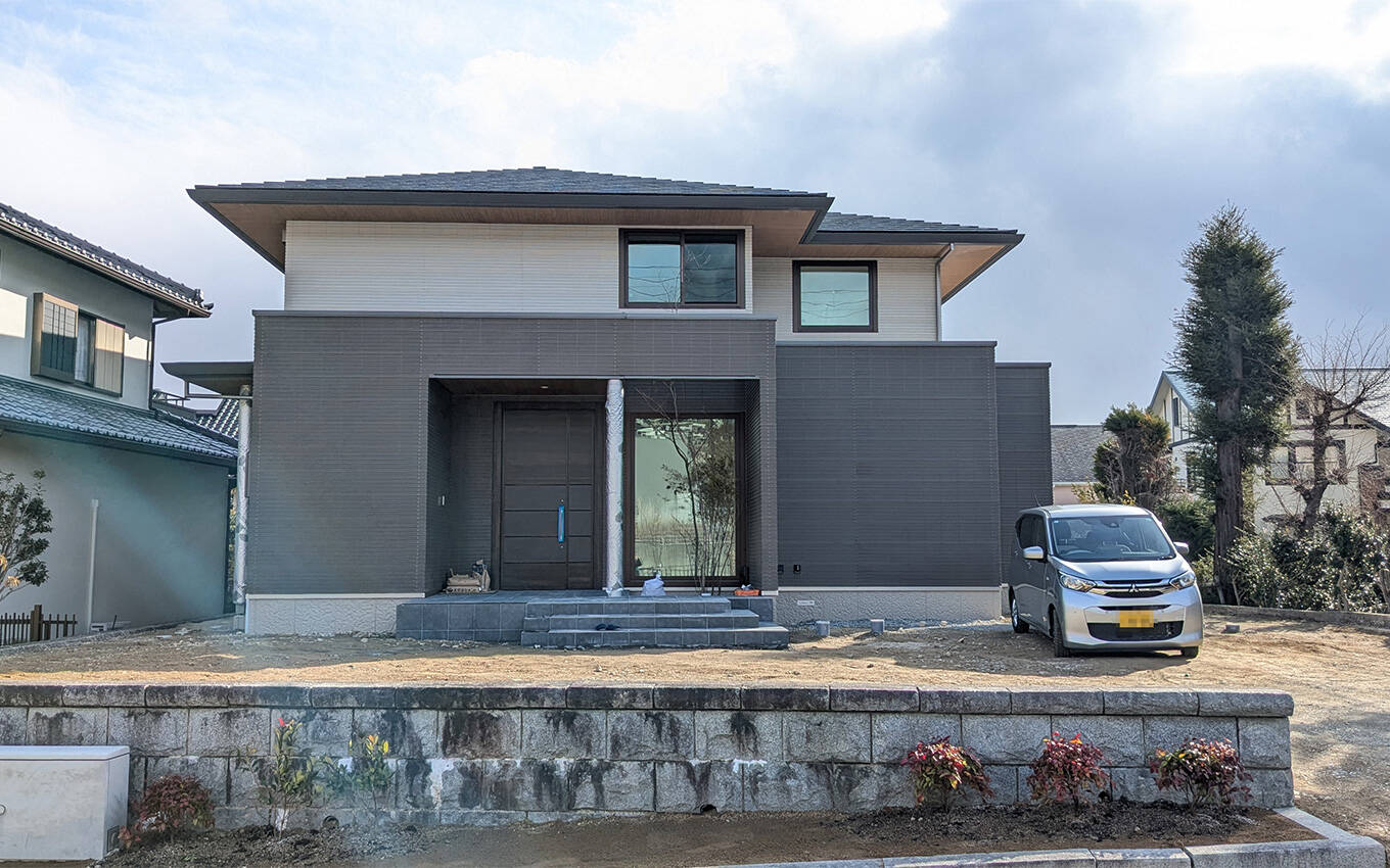 外構工事 大型物件 施工前写真