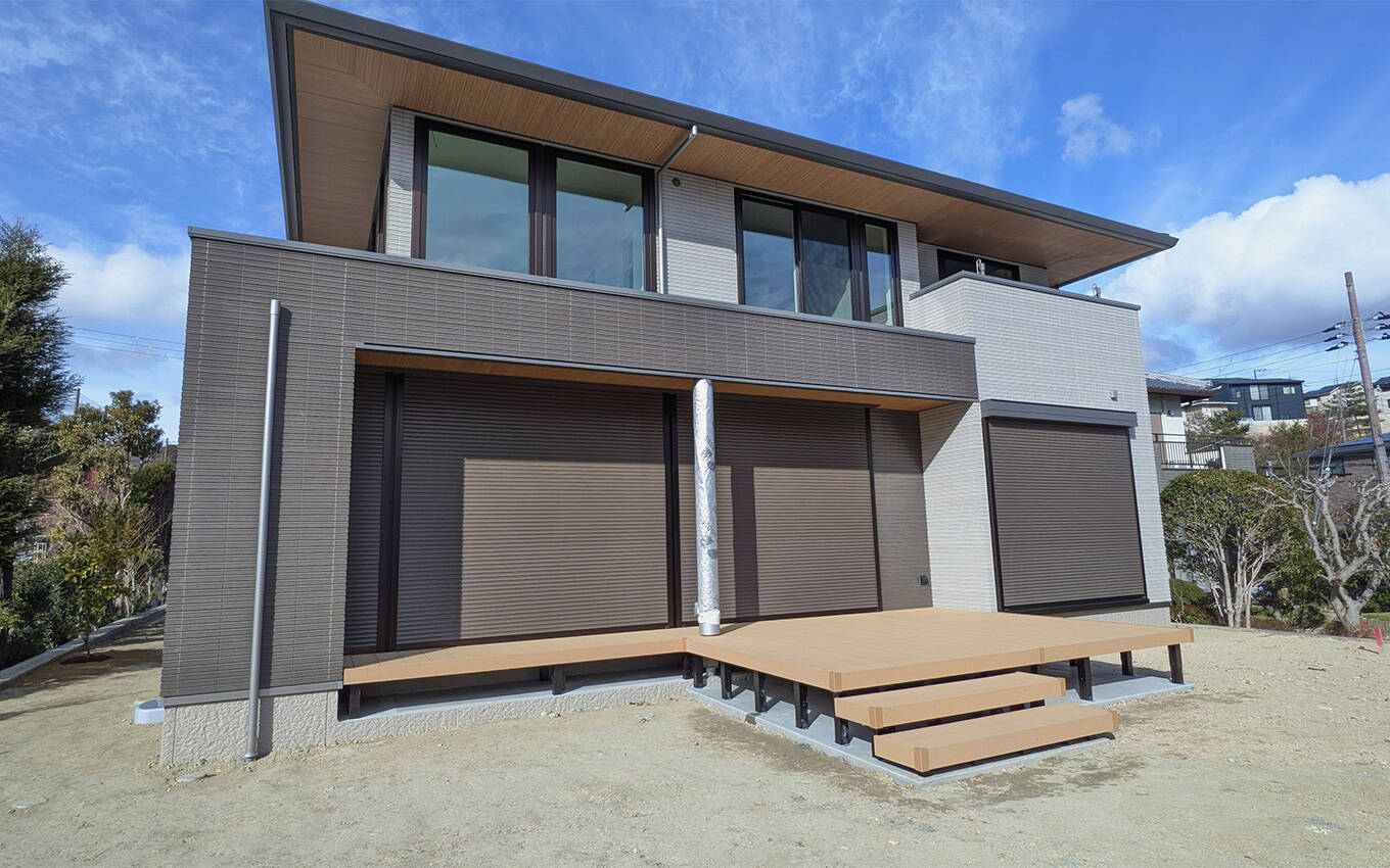 外構工事 大型物件 施工前写真