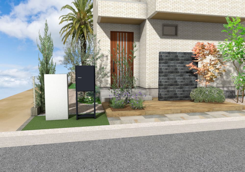 外構工事 リフォーム（お庭・外構） 施工前写真