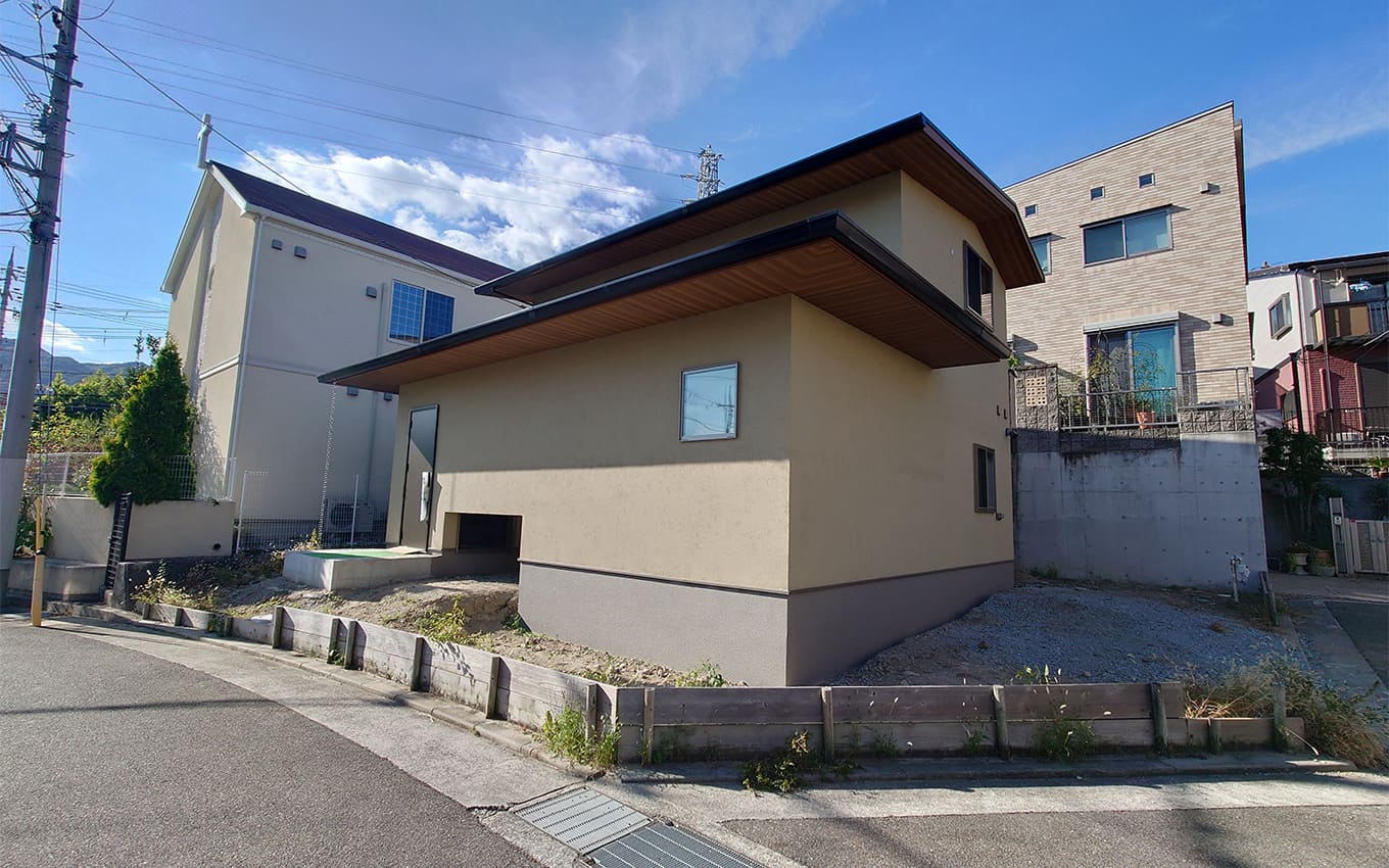 外構工事 新築の外構 施工前写真