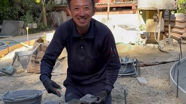 外構工事 動画 【外構職人の日常11】難しくておもしろい、石張り修業