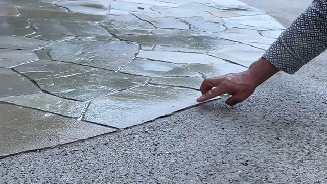 外構工事 動画 【外構職人の日常16】たった3mmで変わる、石張りの美しさ