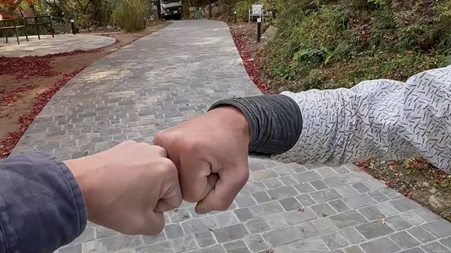 外構工事 動画 【外構職人の日常17】川の流れを描く、30mのアプローチ